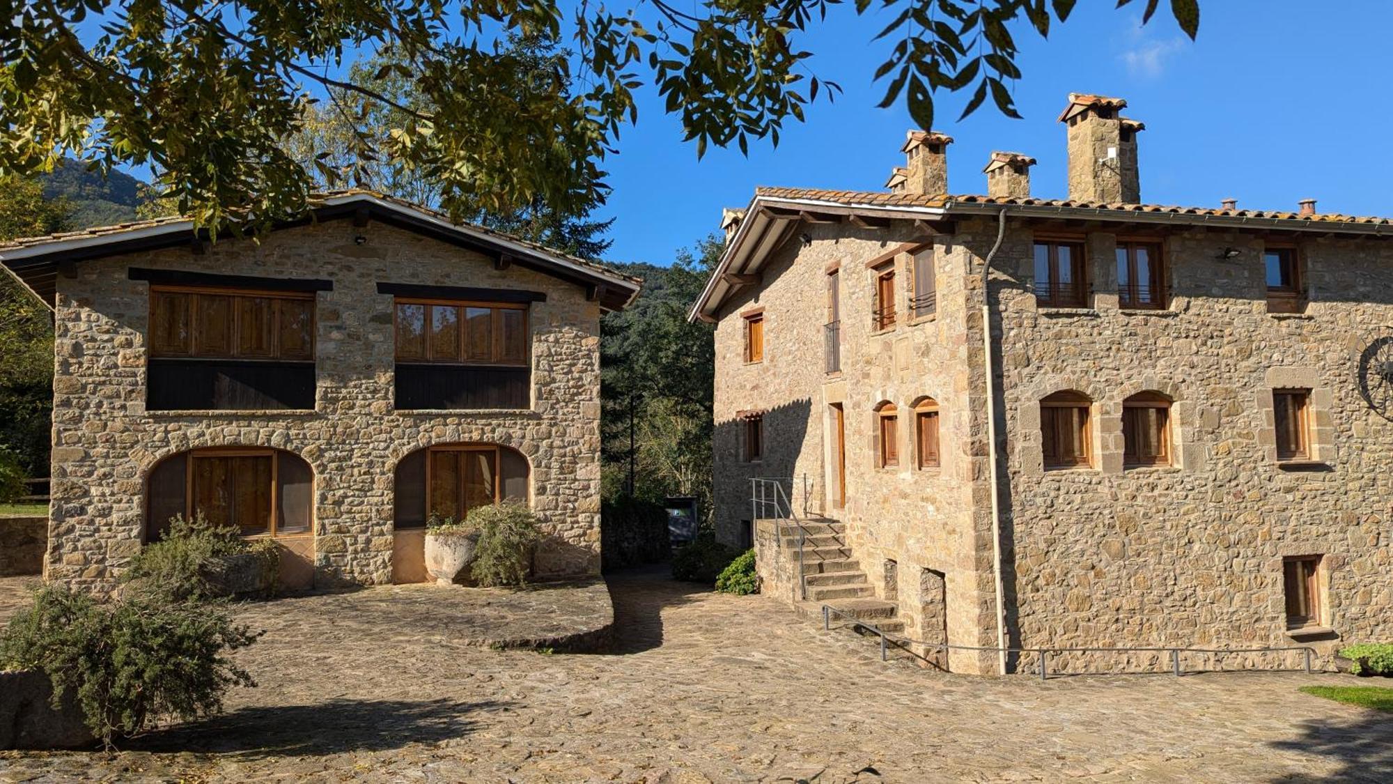 Апартаменты Mas El Carrer Санта-Пау Экстерьер фото